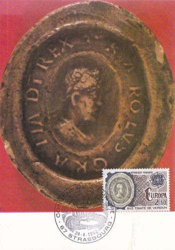 Frankreich 25 verschiedene Maximumkarten