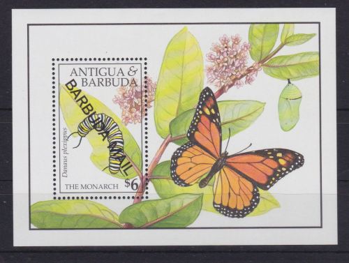 Barbuda Block 178 postfr./mnh Schmetterlinge butterfy 1991