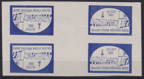 Tschechoslowakei Block Oblastini Vystava Postovnich Znamek Svitavy 1961