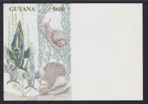 Guyana Block 389 postfr./mnh Tiere animals 1994 PROOF
