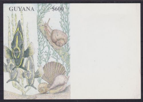 Guyana Block 390 postfr./mnh Tiere animals 1994 SILBER PROOF
