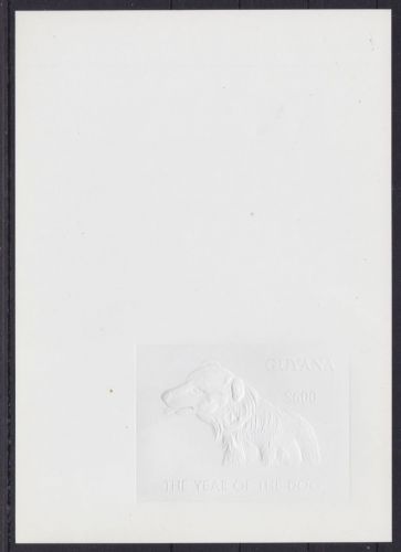 Guyana 4513 postfr./mnh Tiere animals 1994 SILBER PROOF