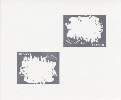 Guyana 4305 postfr. Weihnachten Christmas SILBER PROOF