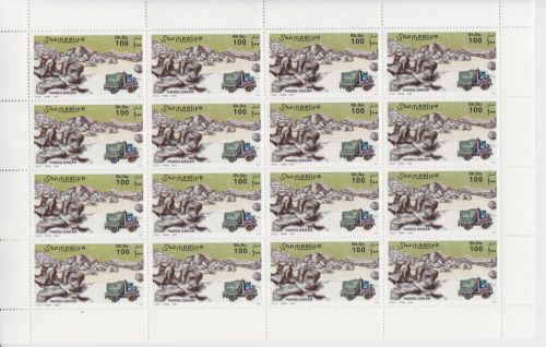 Somalia 967/969 postfr./mnh Rallye Paris-Dakar 2002