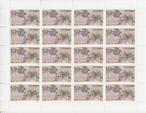 Somalia 742/744 postfr./mnh Tiere animals Jagd 1999