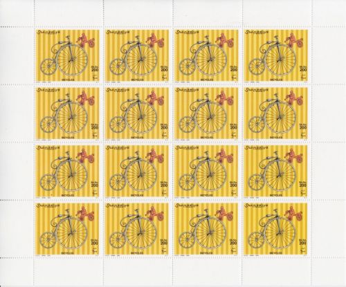 Somalia 819/821 postfr./mnh Fahrräder 2000