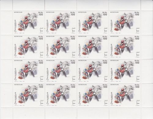 Somalia postfr./mnh Motorrad-Sport 2003