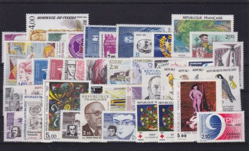 Frankreich Jahrgang 1984 postfrisch