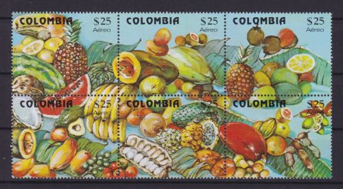 Kolumbien 1509/1514 postfr./mnh Früchte fruits 1981