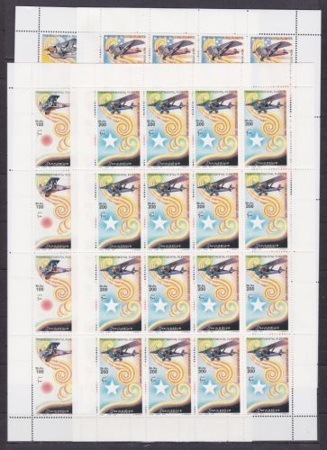 Somalia 906/909 postfr./mnh Flugzeuge aviation 2001