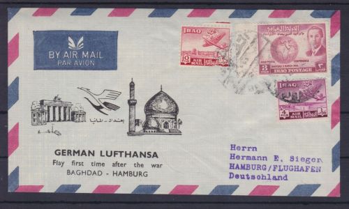 LH FFC Baghdad - Hamburg 1956