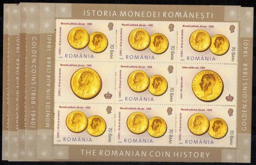 Rumänien 6035/6040 KB postfr./mnh Briefmarkenausstell China-Rumänien 1994