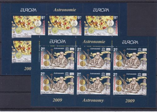 Rumänien 6357/6358 KB postfr./mnh EUROPA CEPT Astronomie 2009