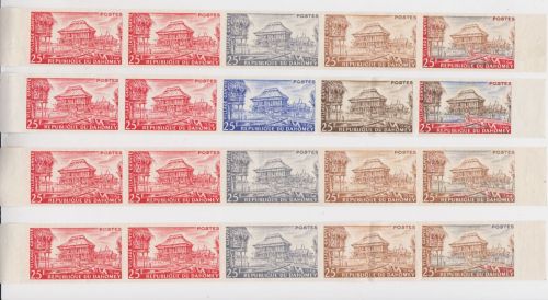 Dahomey 172 postfr./mnh Pfahlbauten 1960 PROOF