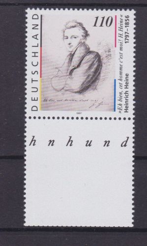 Bund 1962 L postfr./mnh Heine mit Leerfeld 1997