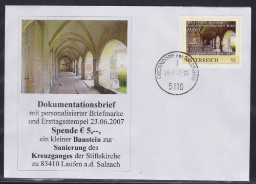 Österreich PM Kreuzgang Stiftskirche Laufen an der Salzach 2007