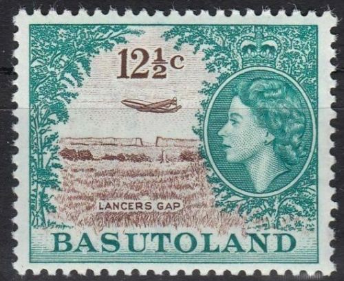 Basutoland 2 x 79 postfr. /mnh Queen Elizabeth 1961
