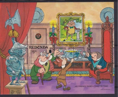 Redonda Block 37 postfr./mnh Walt Disney