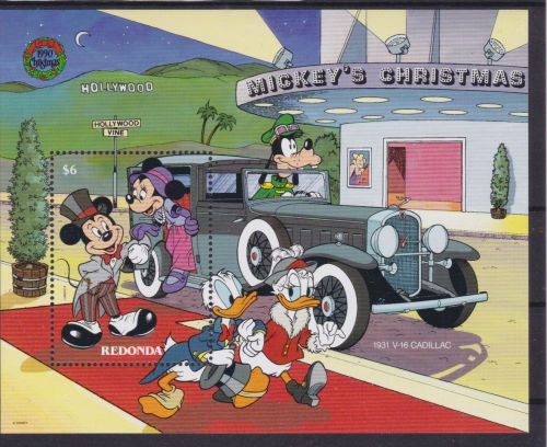 Redonda Block 60 postfr./mnh Walt Disney