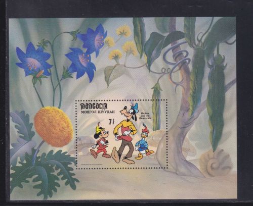 Mongolei Block 103 postfr./mnh Walt Disney