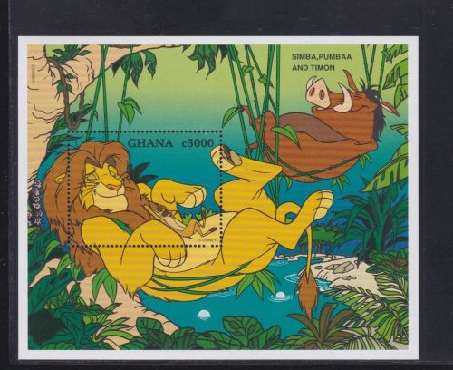 Ghana Block 308 postfr./mnh Walt Disney