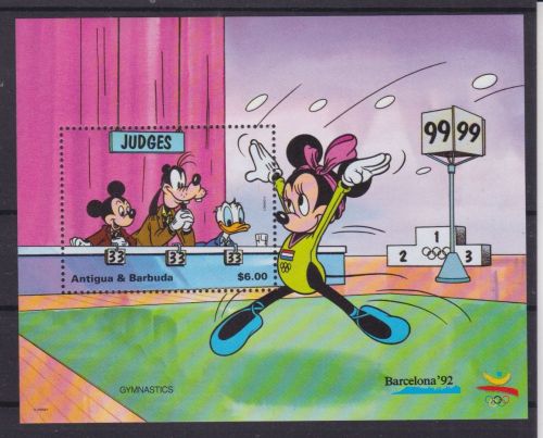 Antigua & Barbuda Block 226 postfr./mnh Walt Disney