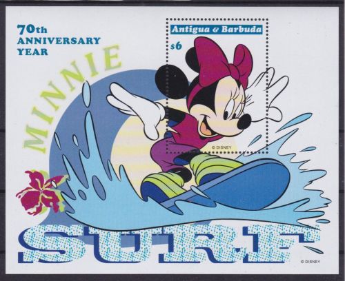 Antigua & Barbuda Block 416 postfr./mnh Walt Disney