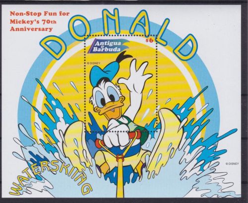 Antigua & Barbuda Block 419 postfr./mnh Walt Disney