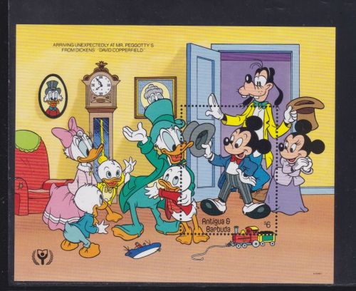 Antigua & Barbuda Block 185 postfr./mnh Walt Disney