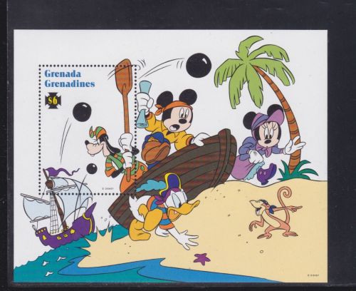 Grenada Grenadinen Block 333 postfr./mnh Walt Disney