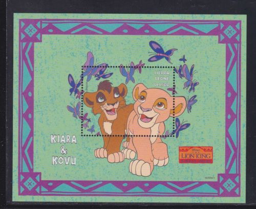 Sierra Leone Block 393 postfr./mnh Walt Disney