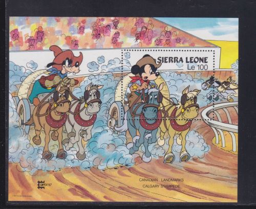 Sierra Leone Block 59 postfr./mnh Walt Disney