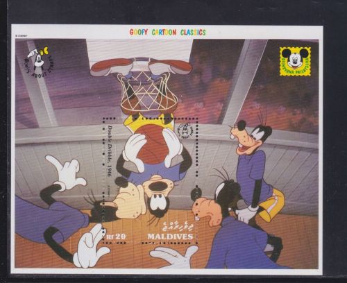 Malediven Block 263 postfr./mnh Walt Disney