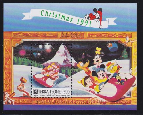 Sierra Leone Block 186 postfr./mnh Walt Disney