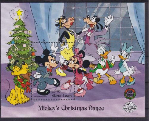 Sierra Leone Block 85 postfr./mnh Walt Disney