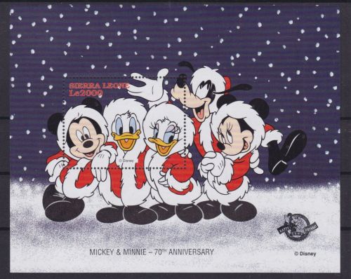 Sierra Leone Block 391 postfr./mnh Walt Disney