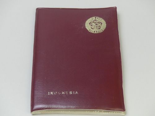 Indonesien Ministerbuch ca. 1976/1977