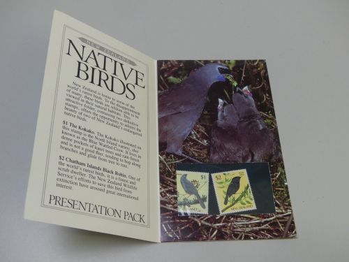 Neuseeland 931/932 postfr./mnh Native Birds im Folder