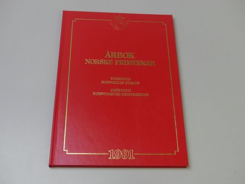 Norwegen Jahrbuch 1991 postfrisch komplett Nominale 137 NOK = 12 €