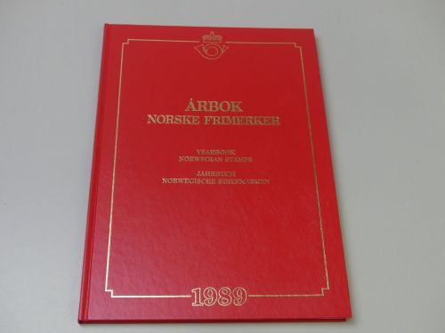 Norwegen Jahrbuch 1989 postfrisch komplett Nominale 117 NOK = 10 €