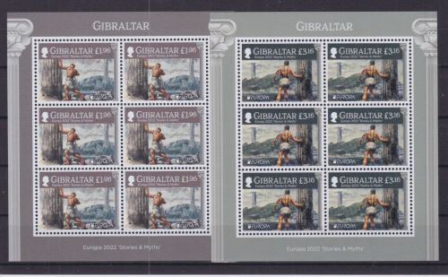 Gibraltar 2042/2043 postfr./mnh Europa CEPT 2022