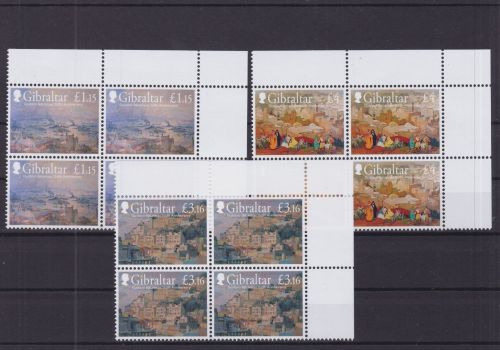 Gibraltar 2060/2062 postfr./mnh Gemälde paintings 2022