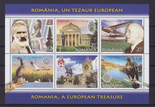 Rumänien Block 776 postfr./mnh Schatzkammer Europas 2019