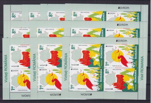 Rumänien 10 x Block 529 I postfr./mnh Europa CEPT 2012 Michel 130 €