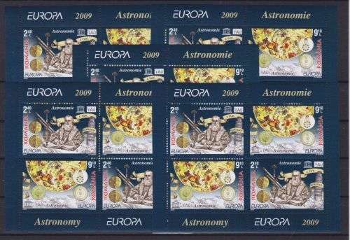 Rumänien 5 x Block 445 I postfr./mnh Europa CEPT 2009
