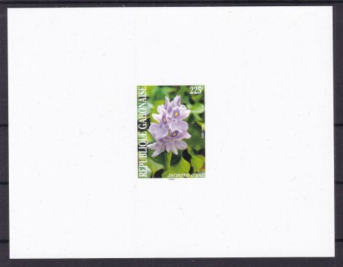Gabun 1666 postfr./mnh Blumen flowers 2001 Epreuve de Luxe