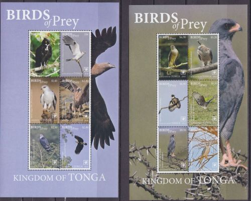 Tonga Block 124/125 postfr./mnh Vögel birds 2018