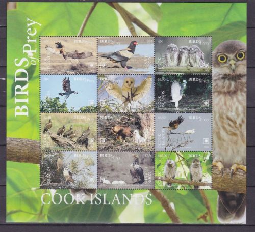 Cook 2196/2207 postfr./mnh Vögel birds 2018