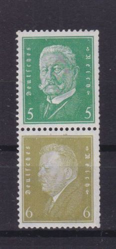 Deutsches Reich K 11 mit Falz Reichspräsidenten 1932