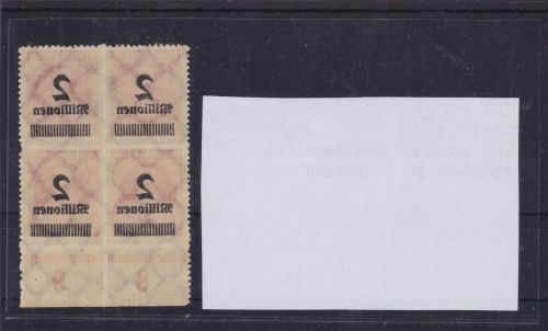 Deutsches Reich 312 B postfr. mit deutlichem Abklatsch